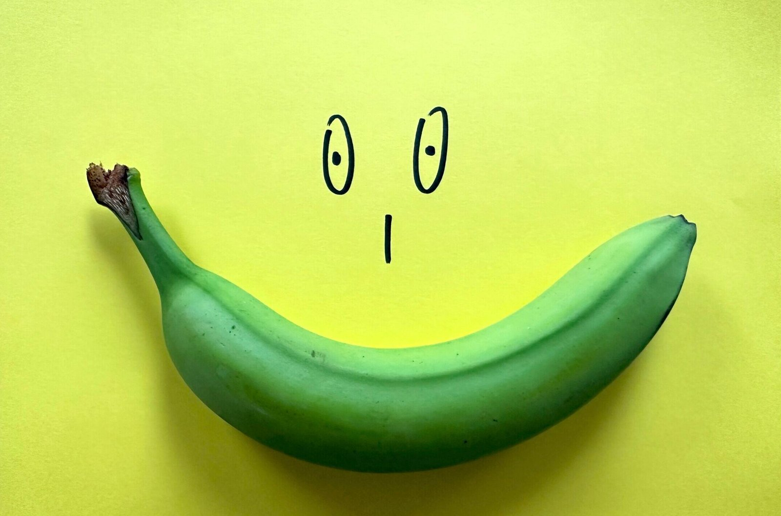 Grüne Bananen sind gesund